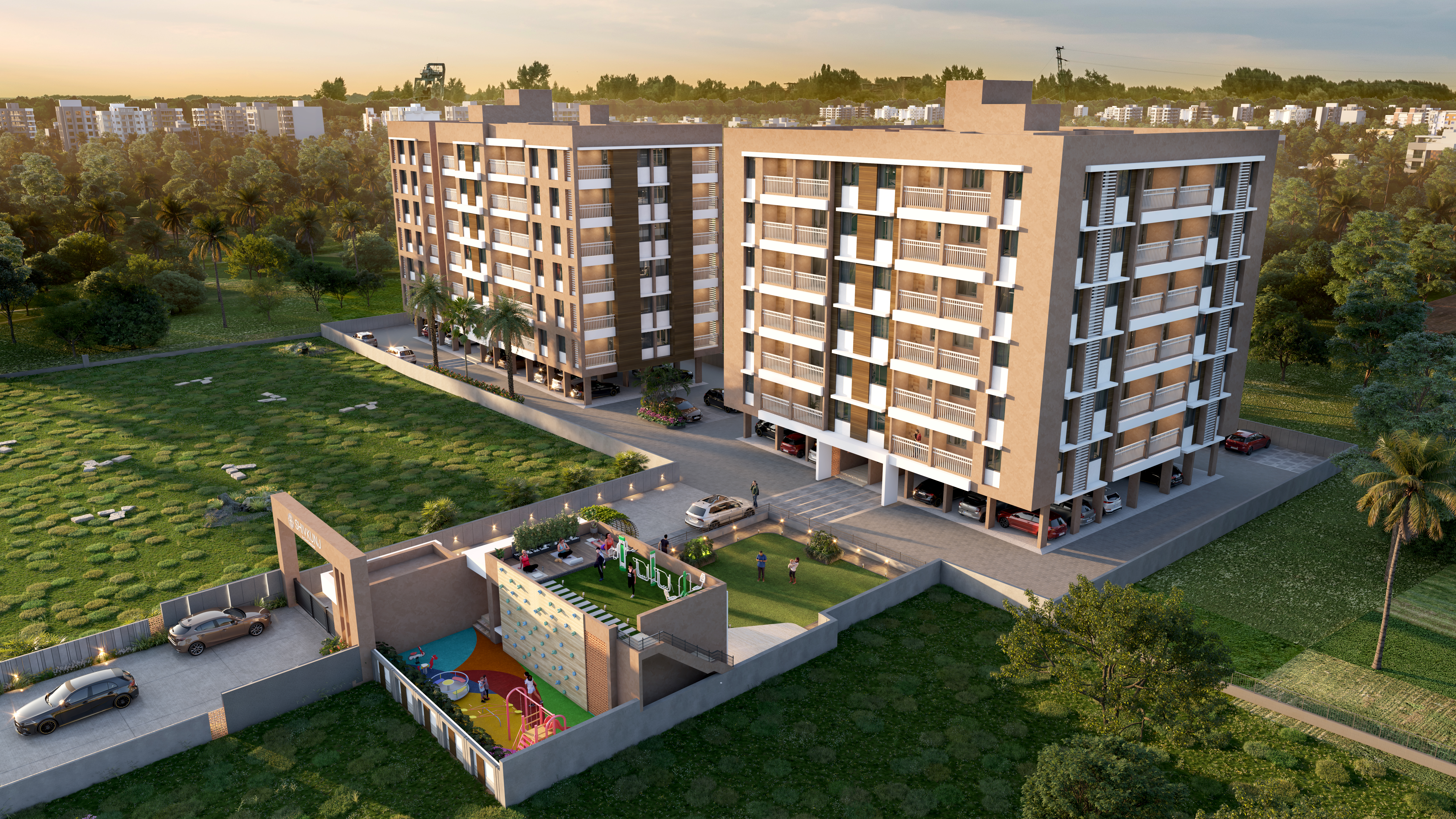 Full project right side view